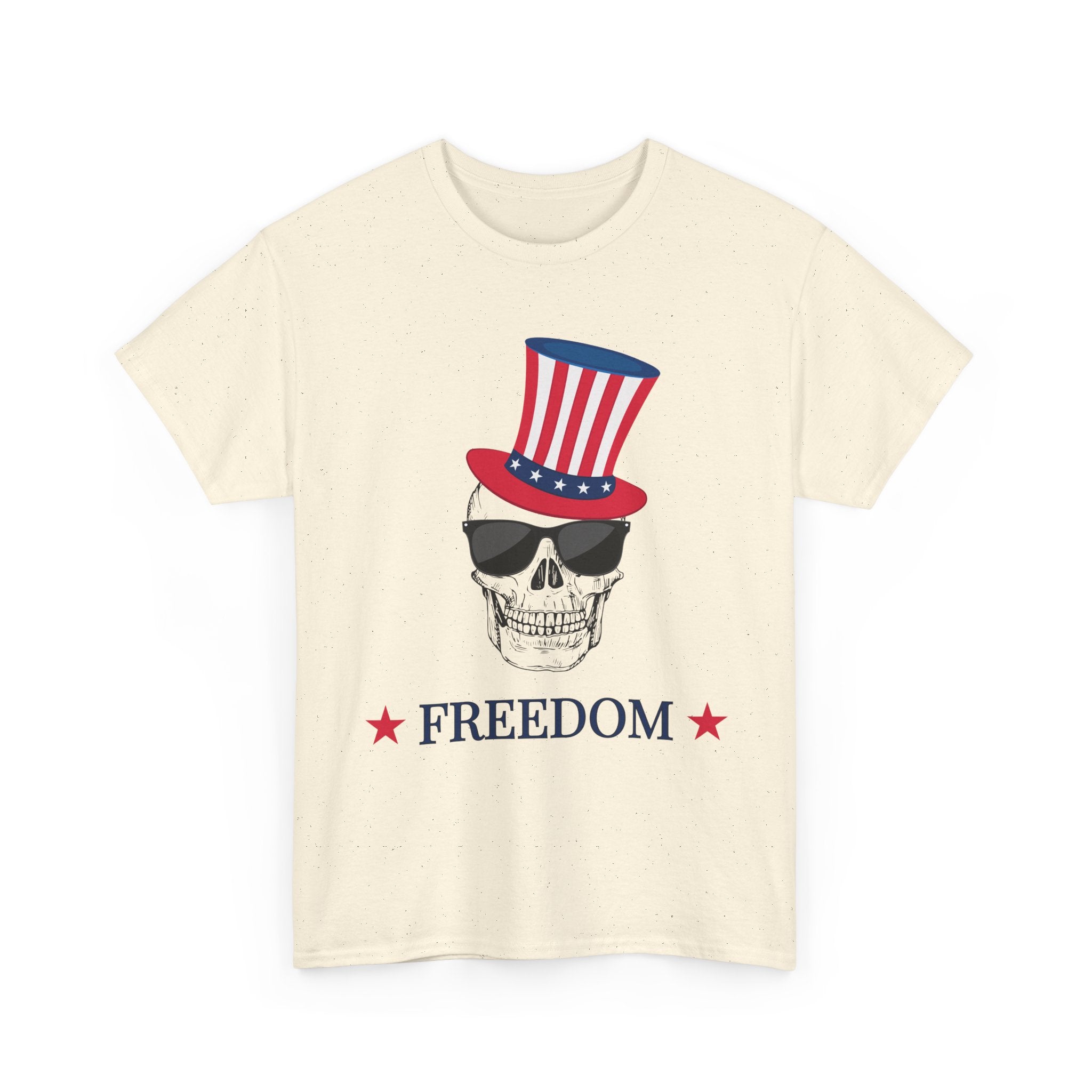 Patriotic Skull Freedom T-Shirt