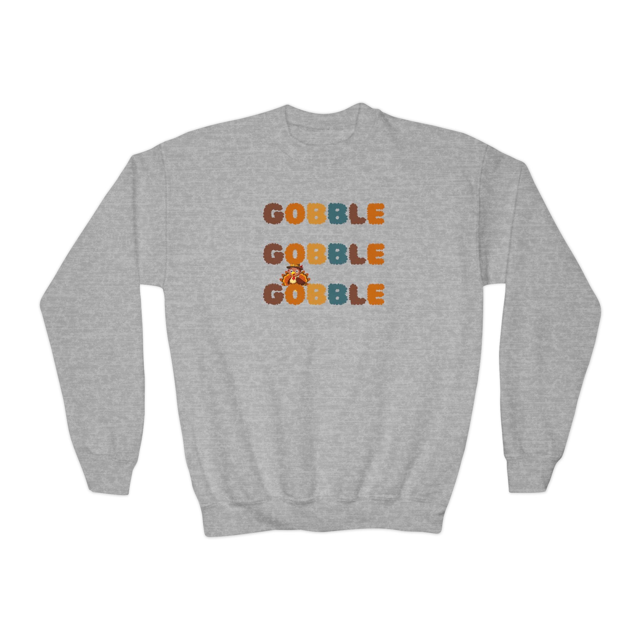 Thanksgiving Gobble Youth Sweatshirt