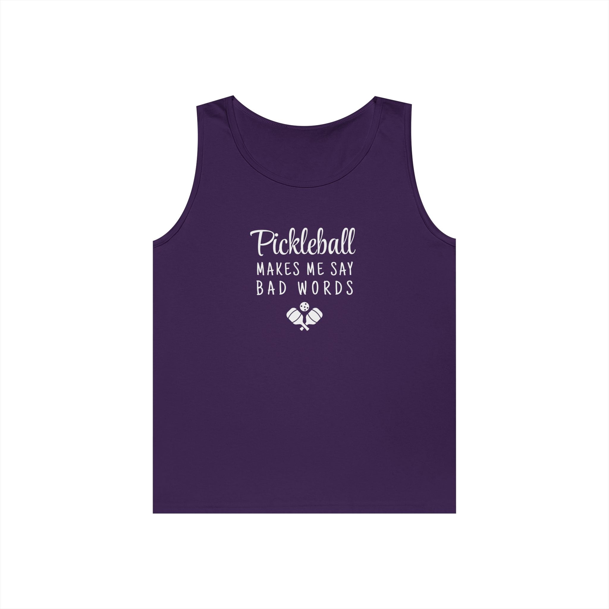 Pickleball Makes Me Say Bad Words Tank Top