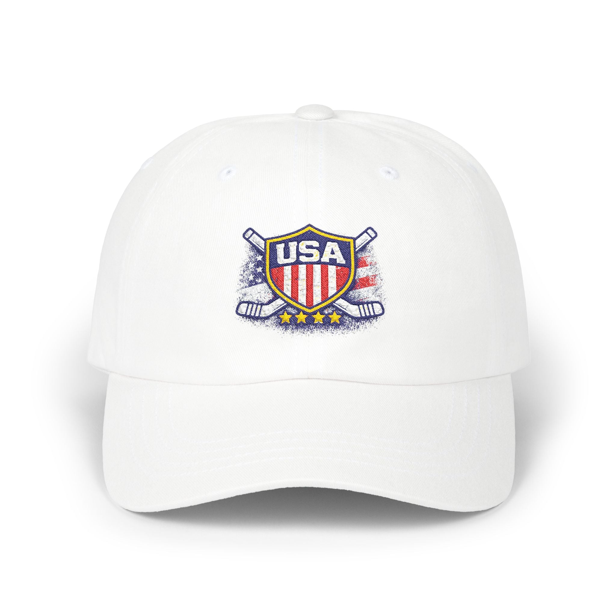 USA Hockey — Embroidered Patriotic Hockey Hat