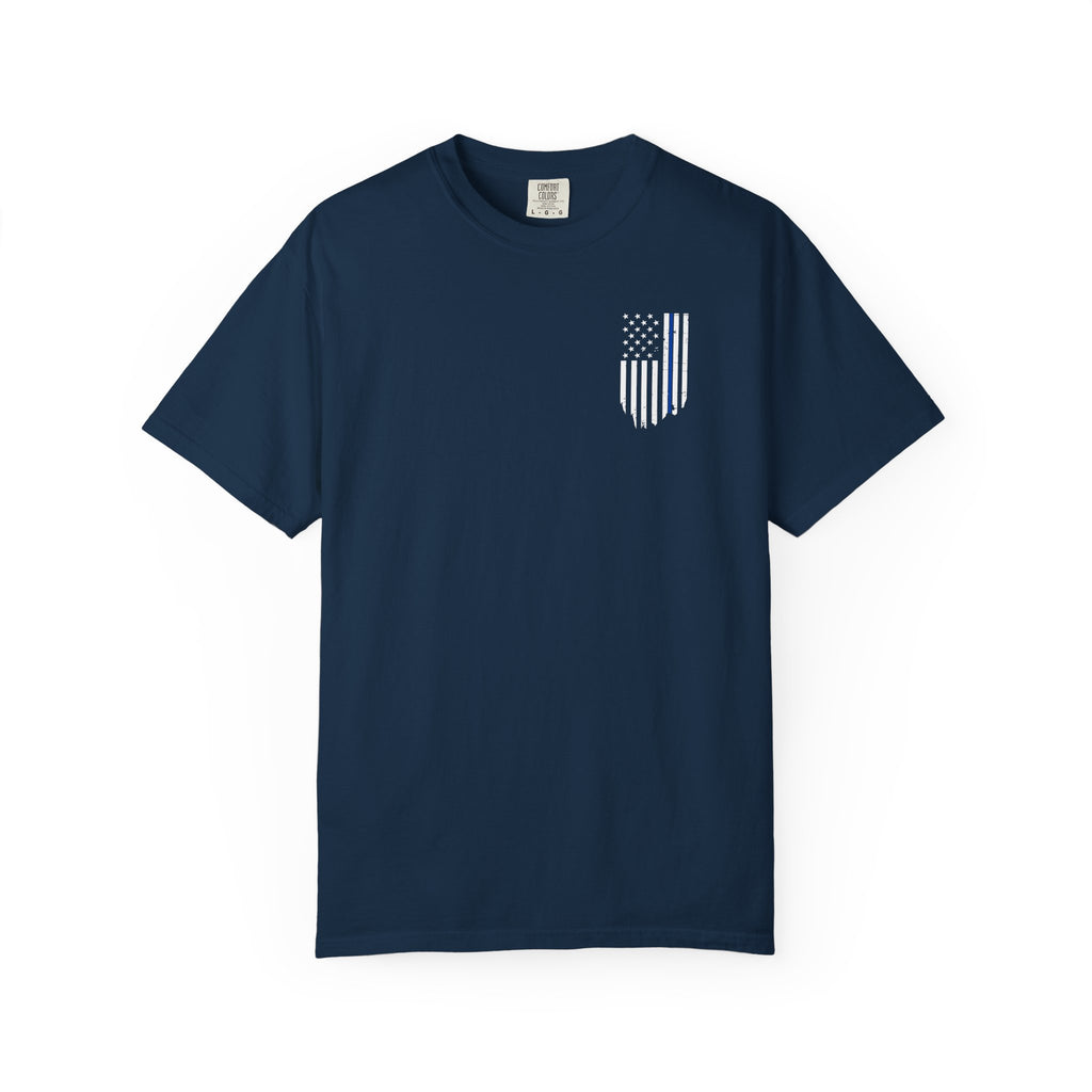 Thin Blue Line Police Support T-Shirt