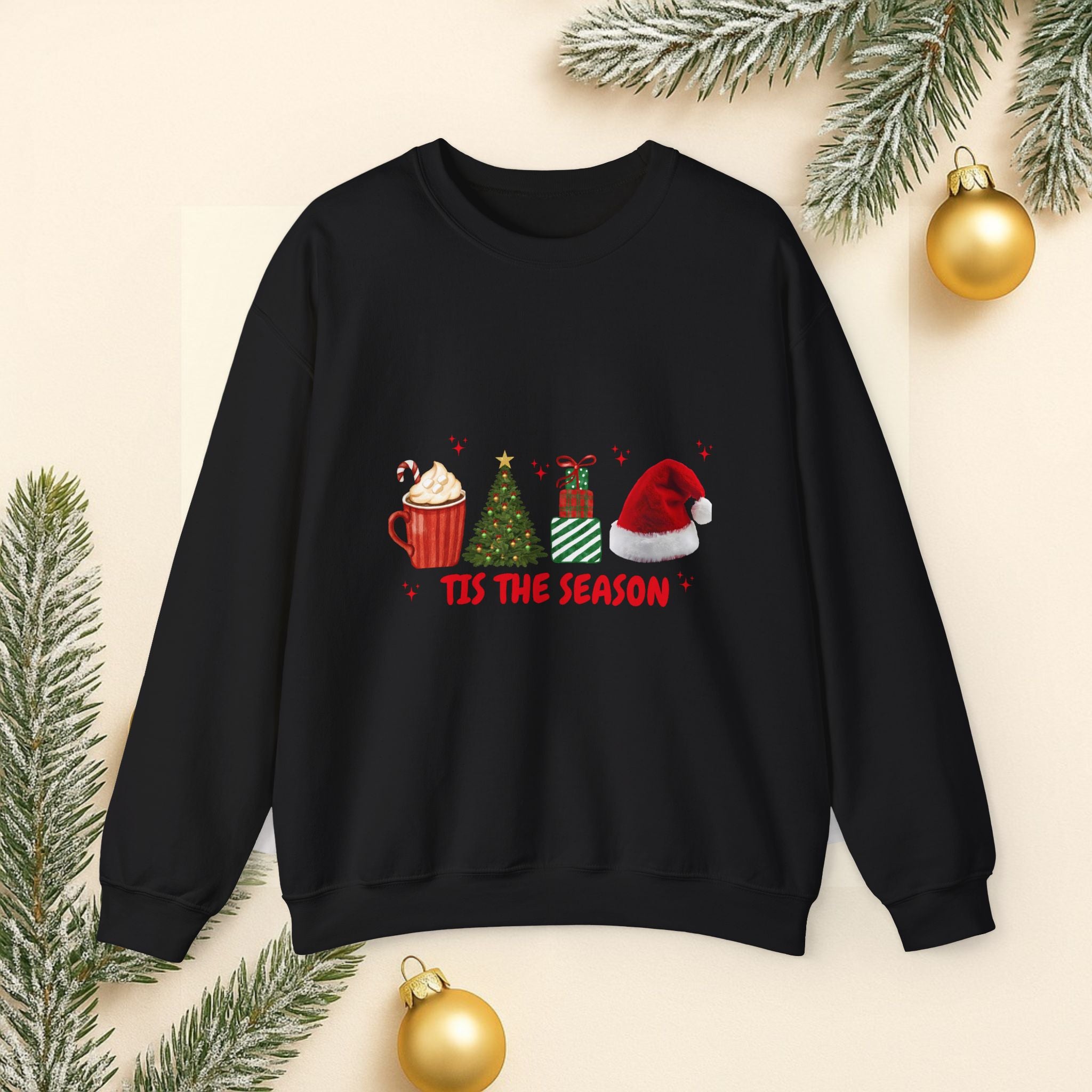 Holiday Cheer Crewneck Sweatshirt - 'Tis the Season