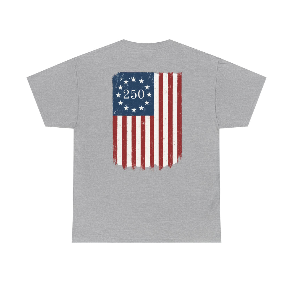 USA Flag Tee| 250th Anniversary Vintage American Flag T-Shirt