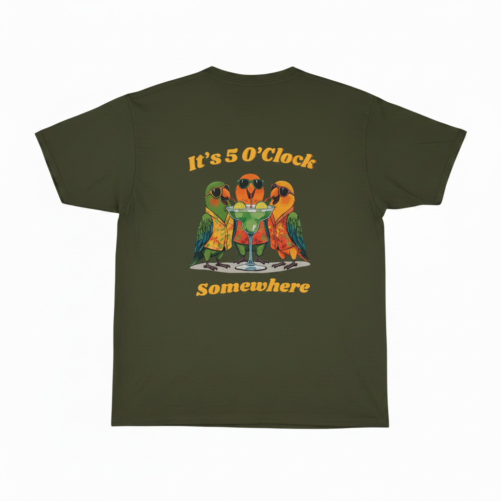 Five O'Clock Somewhere T-Shirt | Thin Blue Line