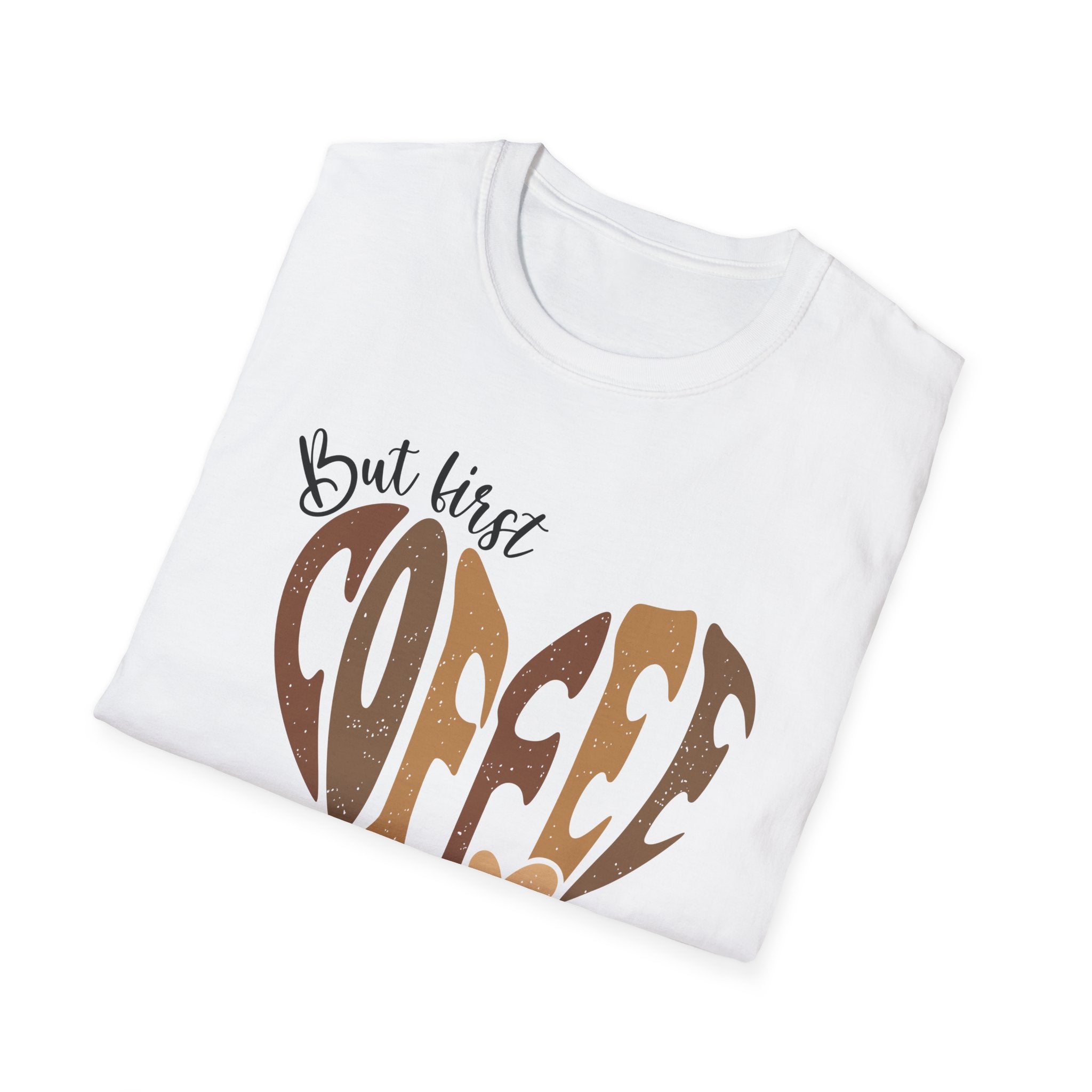 But First Coffee | Coffee Heart T-Shirt