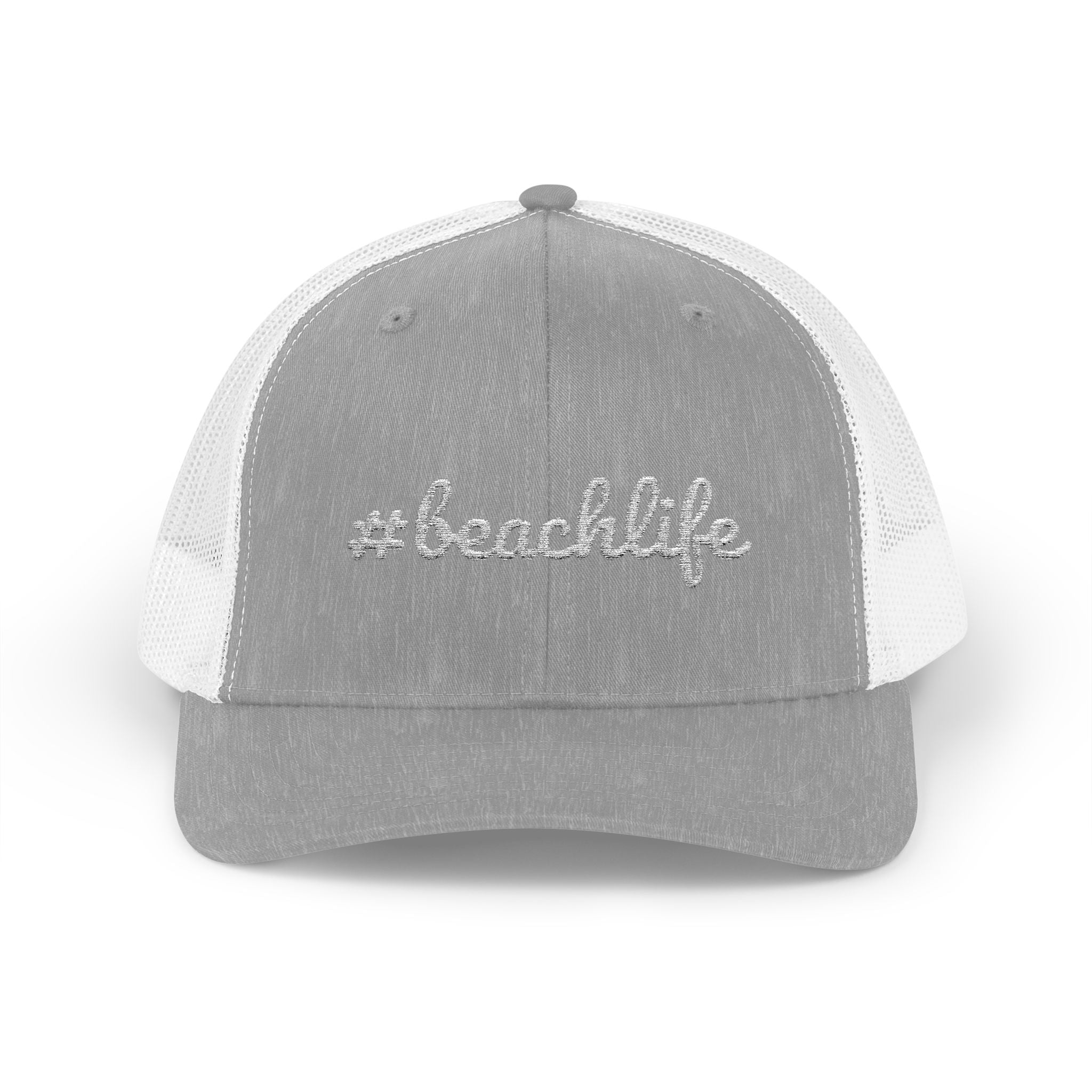 Embroidered Beach Life Snapback Hat
