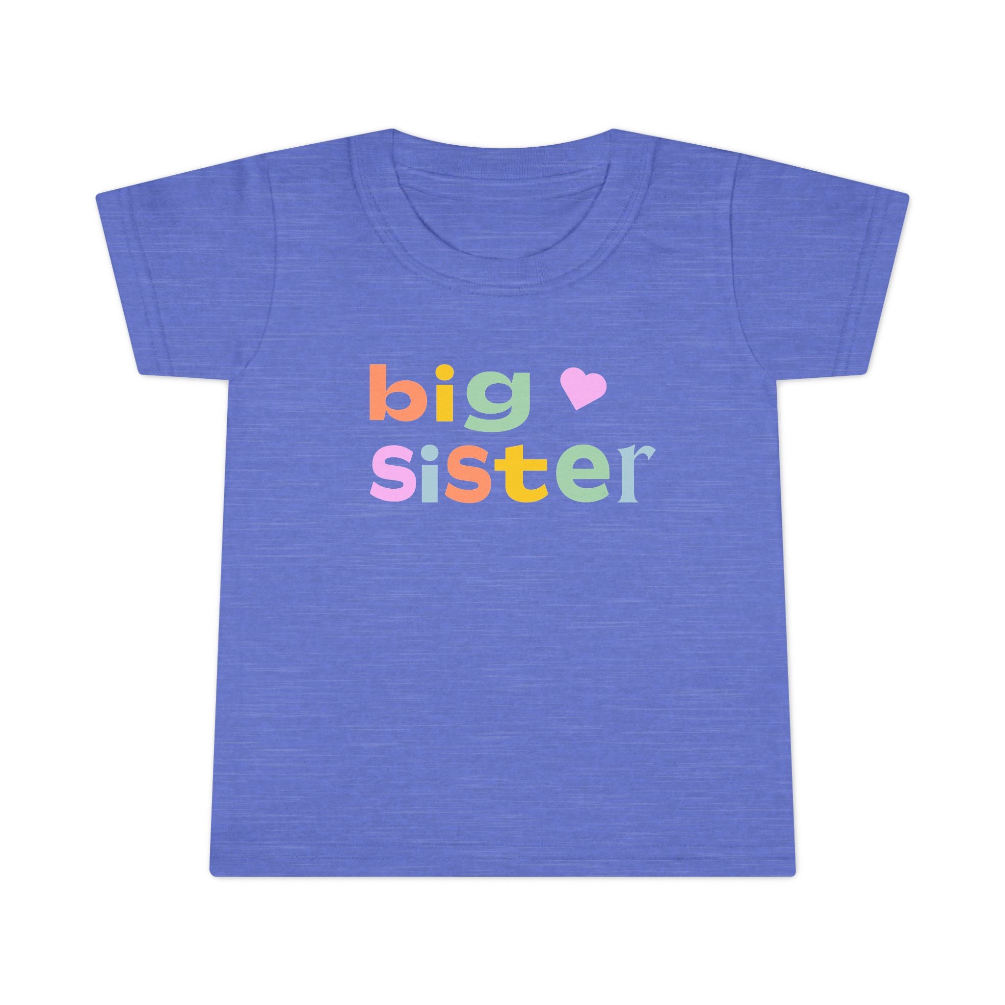 Big Sister Pastel Toddler T-Shirt