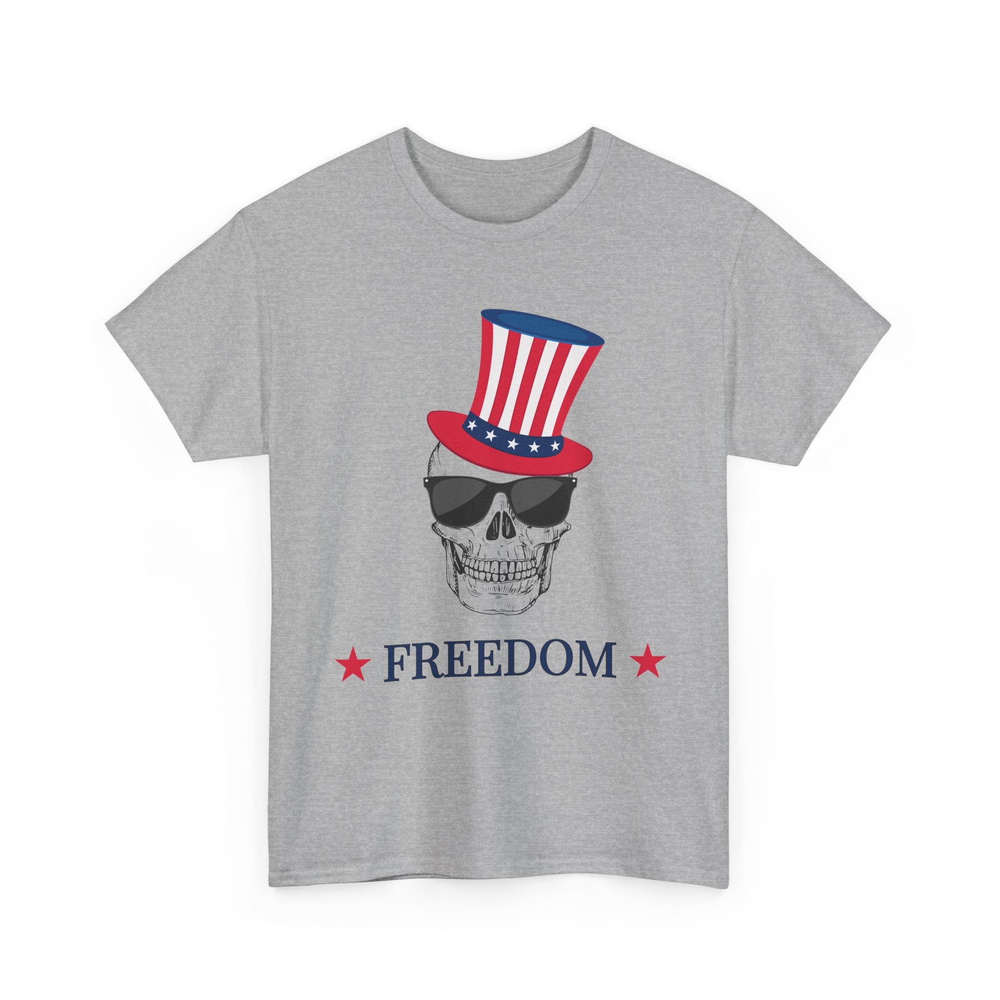Patriotic Skull Freedom T-Shirt