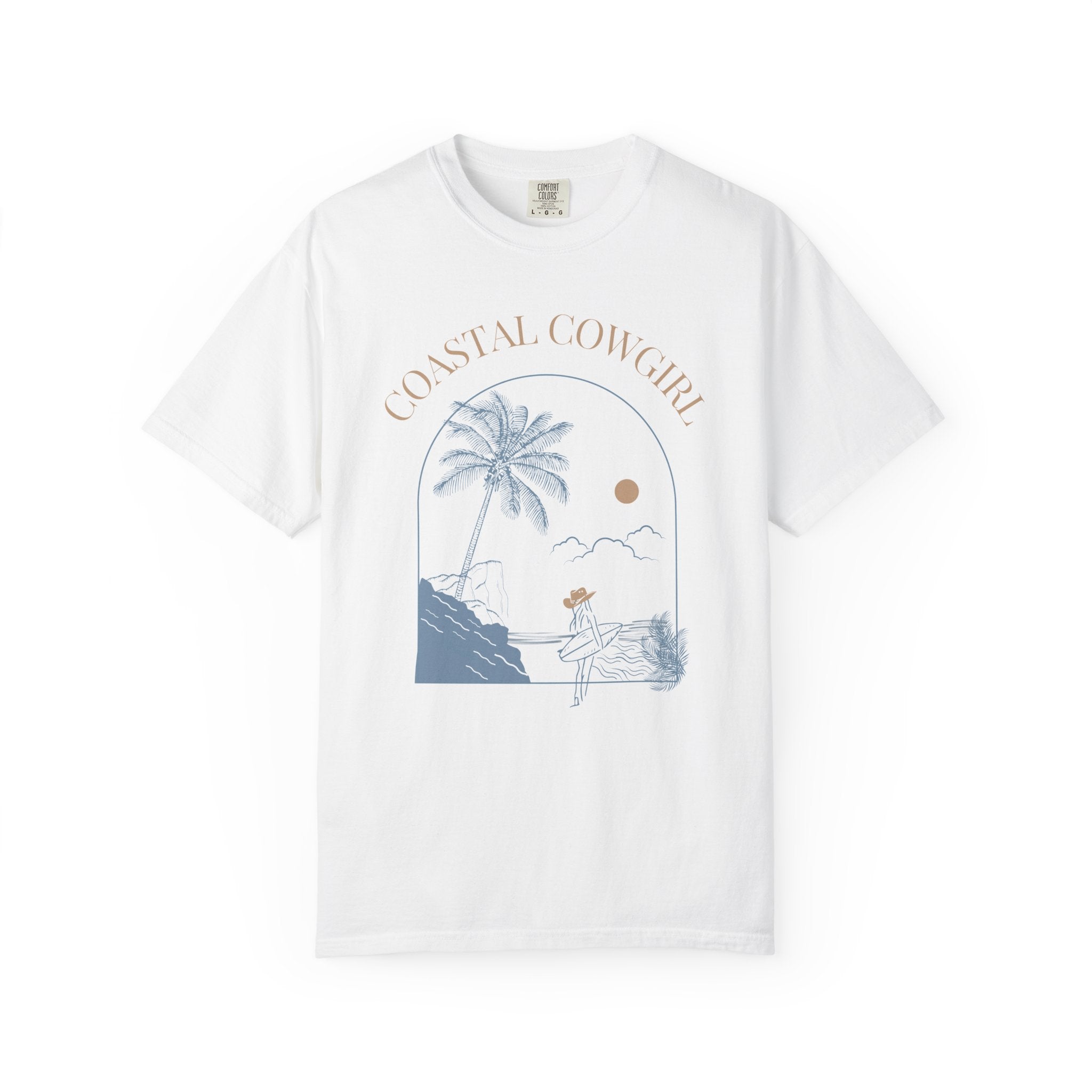 Coastal Cowgirl | Summer Western T-Shirt
