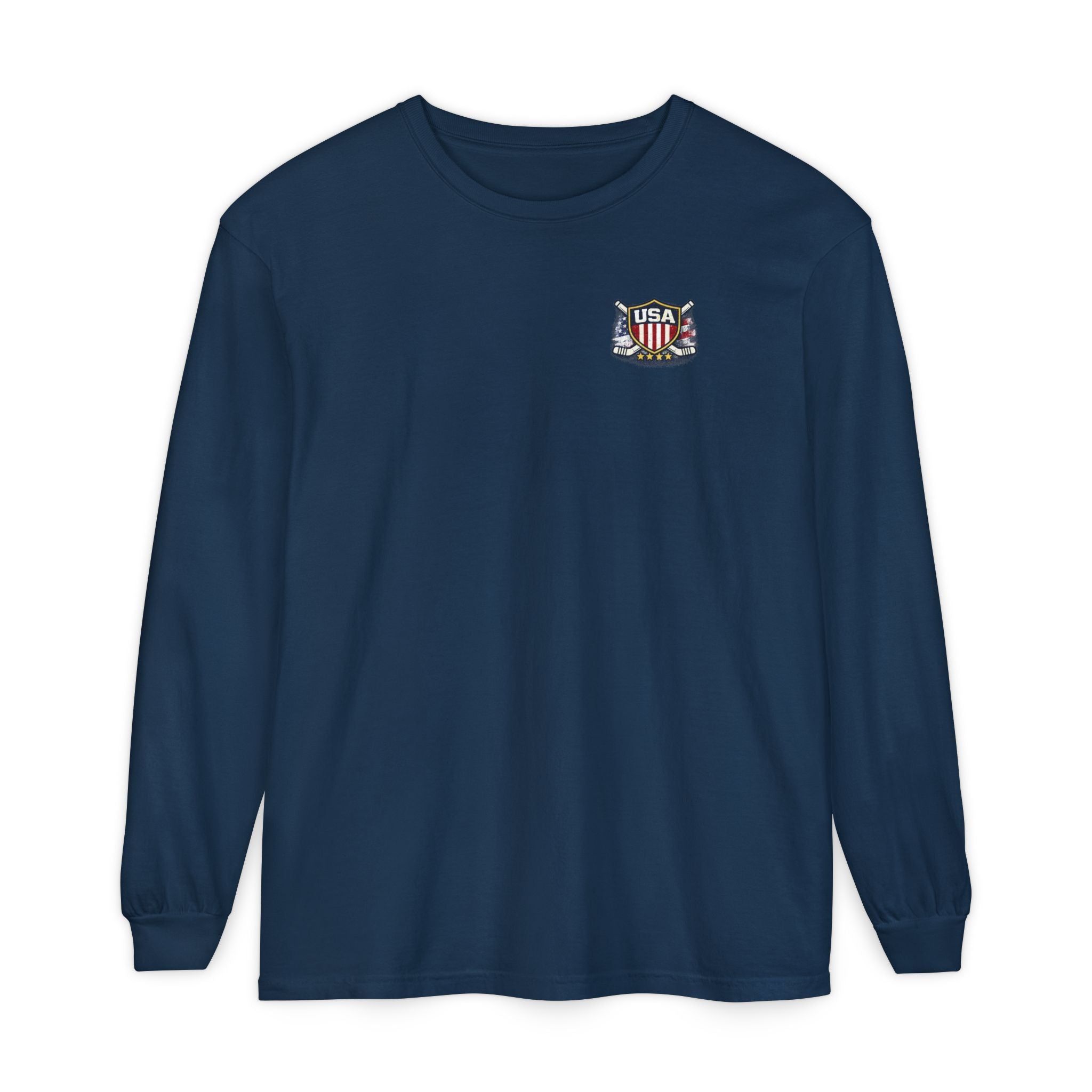 Team USA Hockey Gold Medal Champions Long Sleeve Tee
