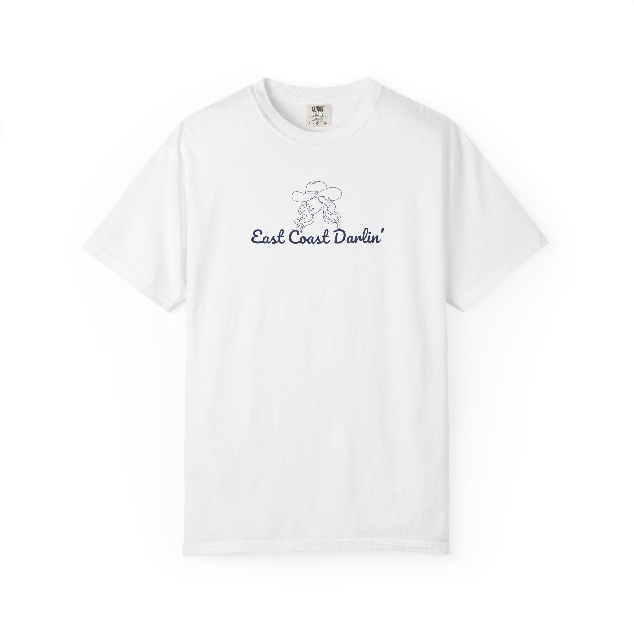 East Coast Darlin' Comfort Colors Tee | Western Inspired Graphic T-Shirt