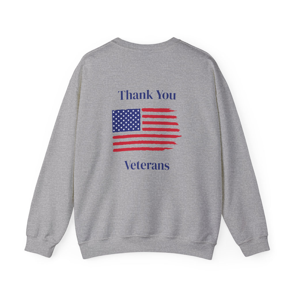 Veteran Appreciation Freedom Crewneck Sweatshirt