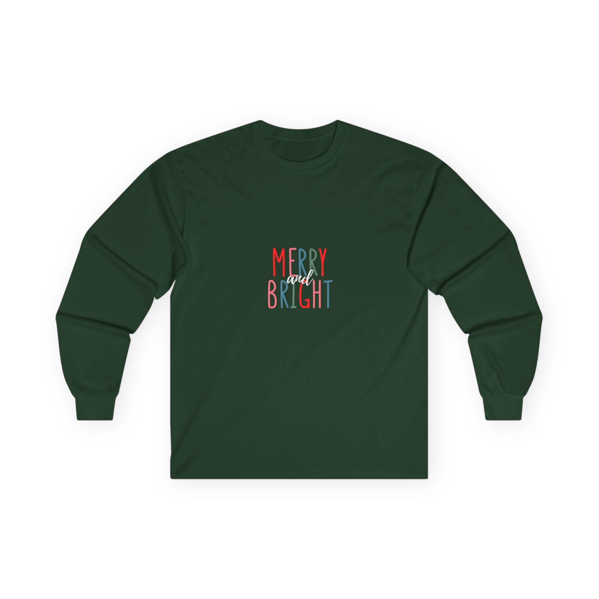 Merry and Bright Long Sleeve T-Shirt