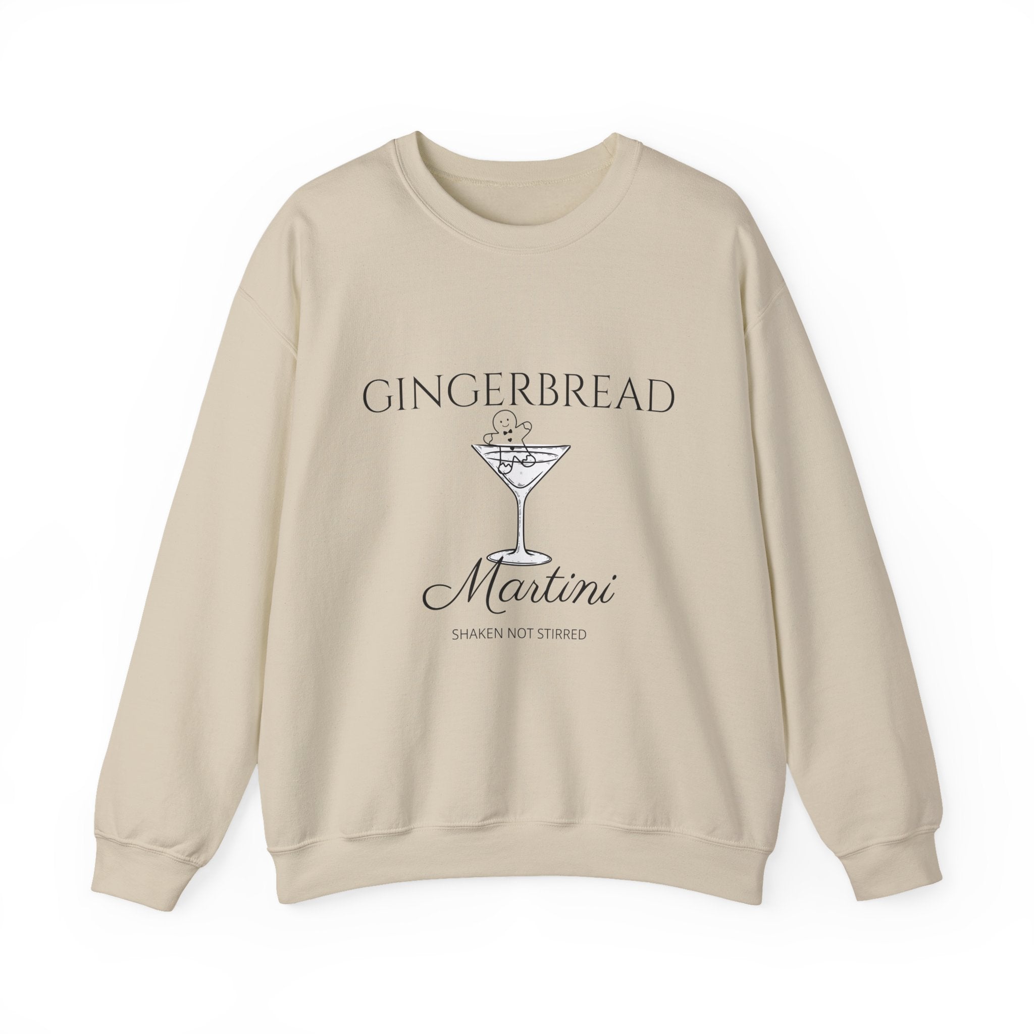 Gingerbread Martini Crewneck Sweatshirt