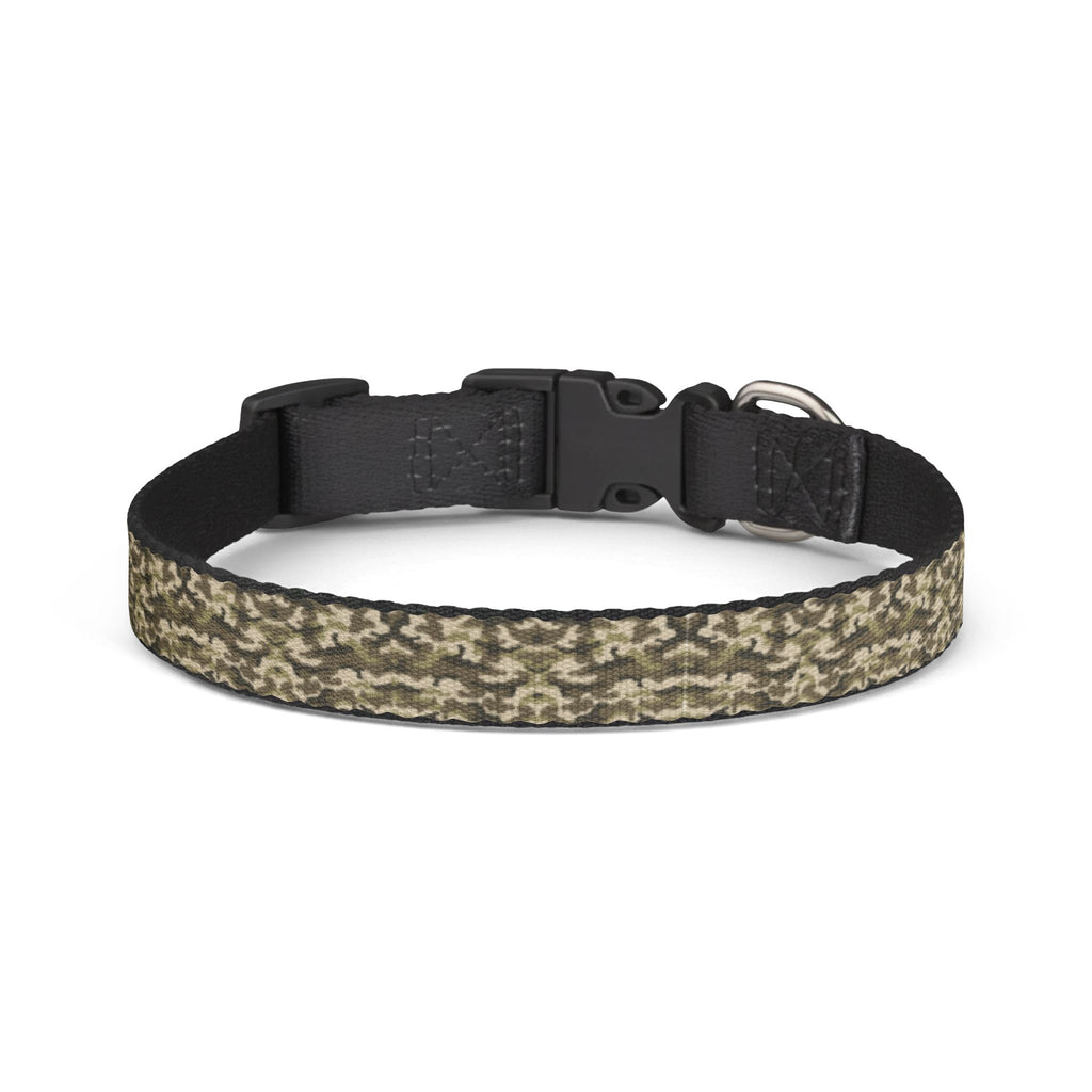 Clip-On Pet Collar — Camo Print Pattern