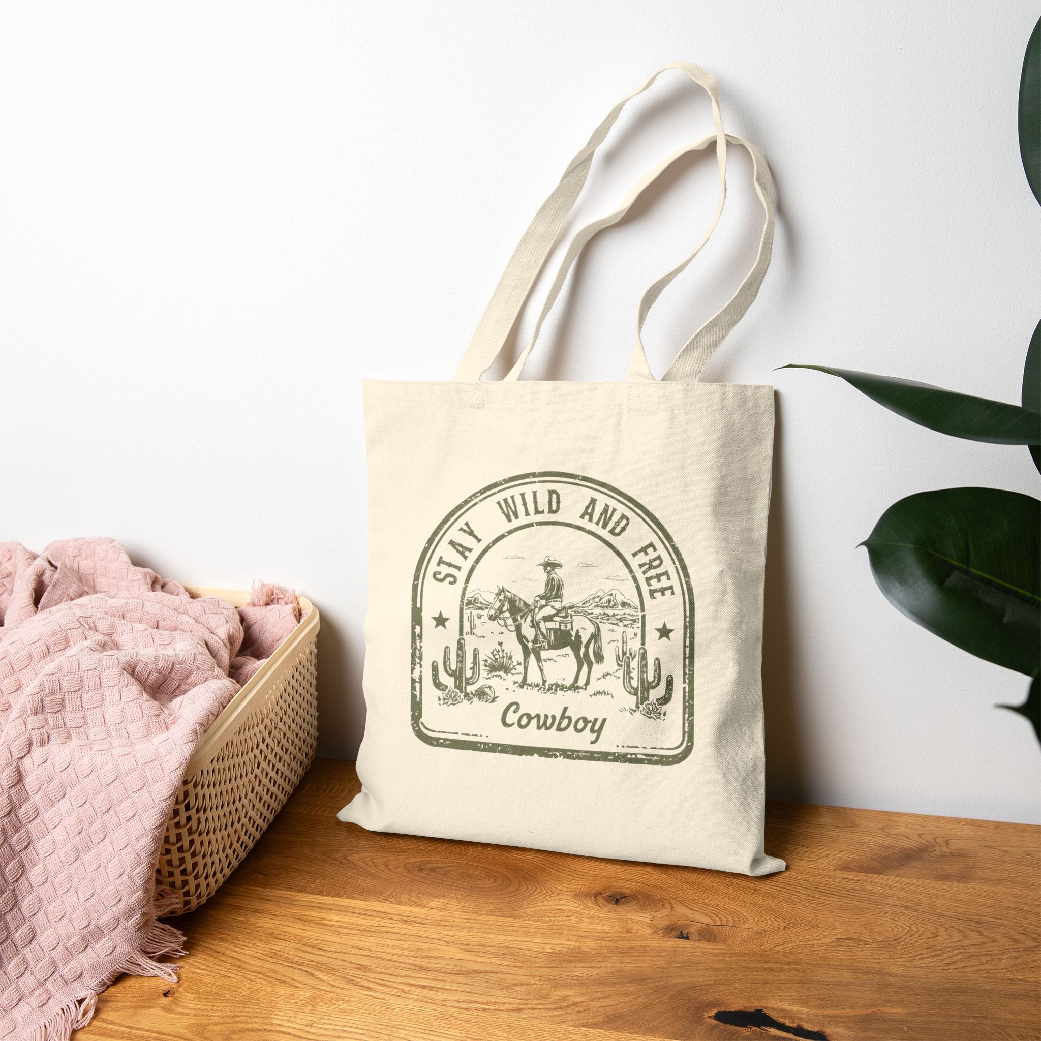 Stay Wild and Free Tote Bag