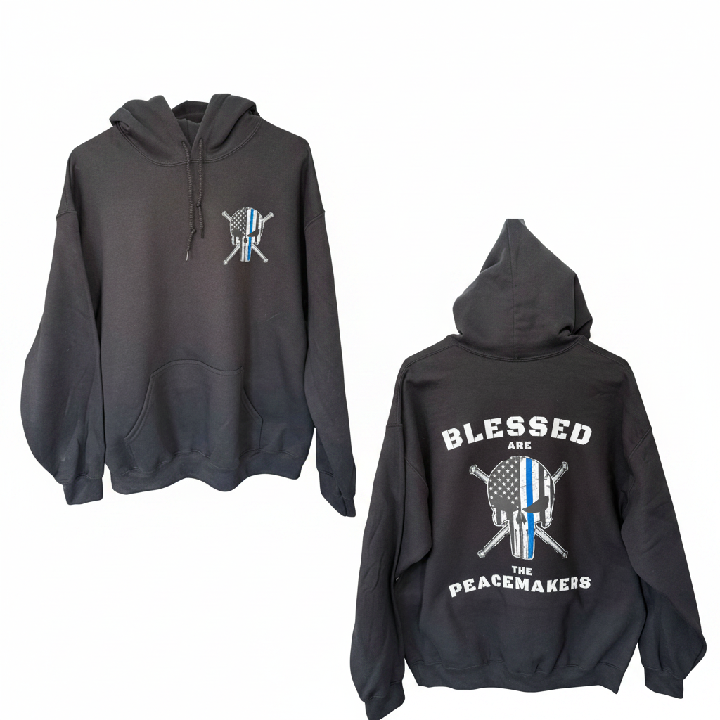Blessed Are the Peacemakers Punisher Sweatshirt