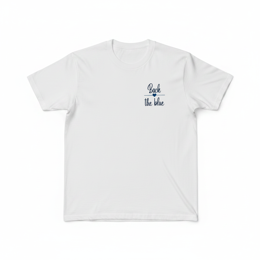 Back the Blue Support Law Enforcement T-Shirt