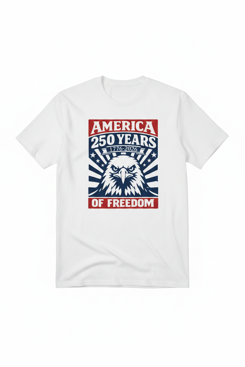 America 250 Years of Freedom T-Shirt