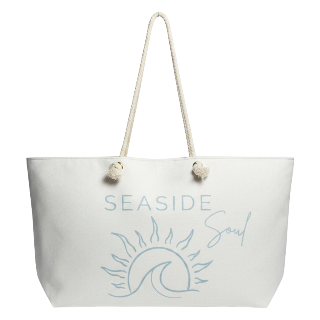Seaside Soul Weekender Tote Bag | Coastal Beach Bag