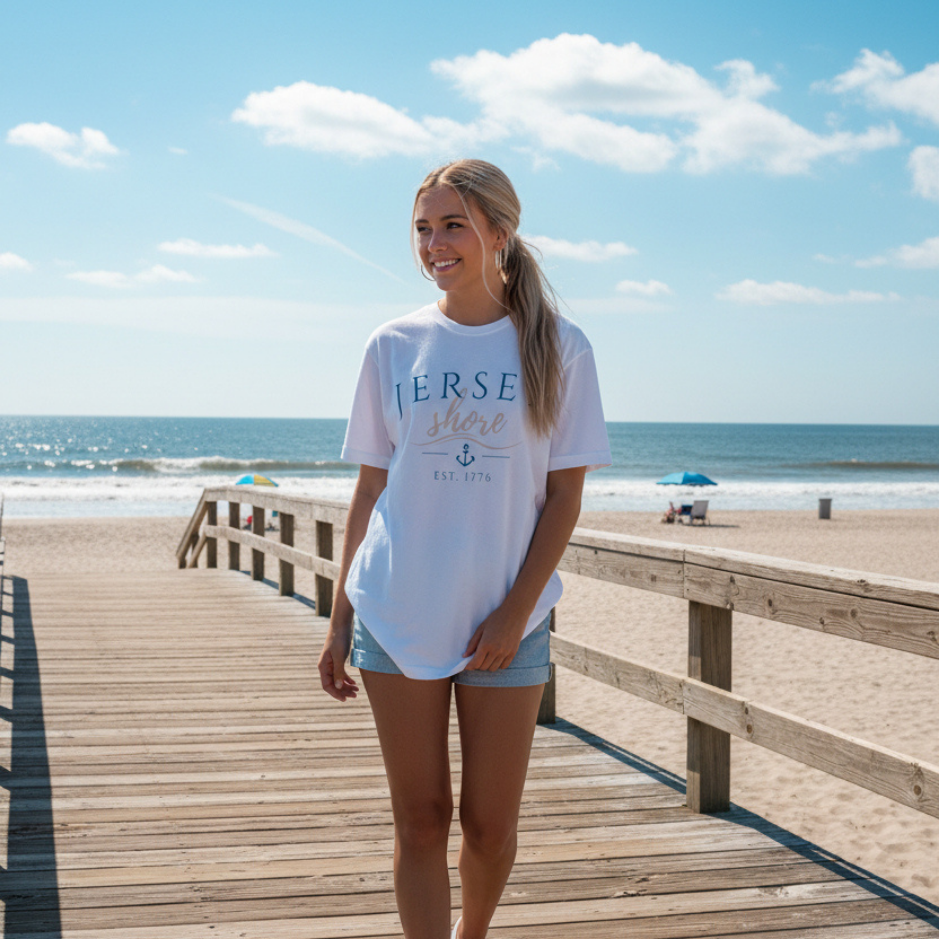 Jersey Shore Coastal Comfort Colors T-Shirt