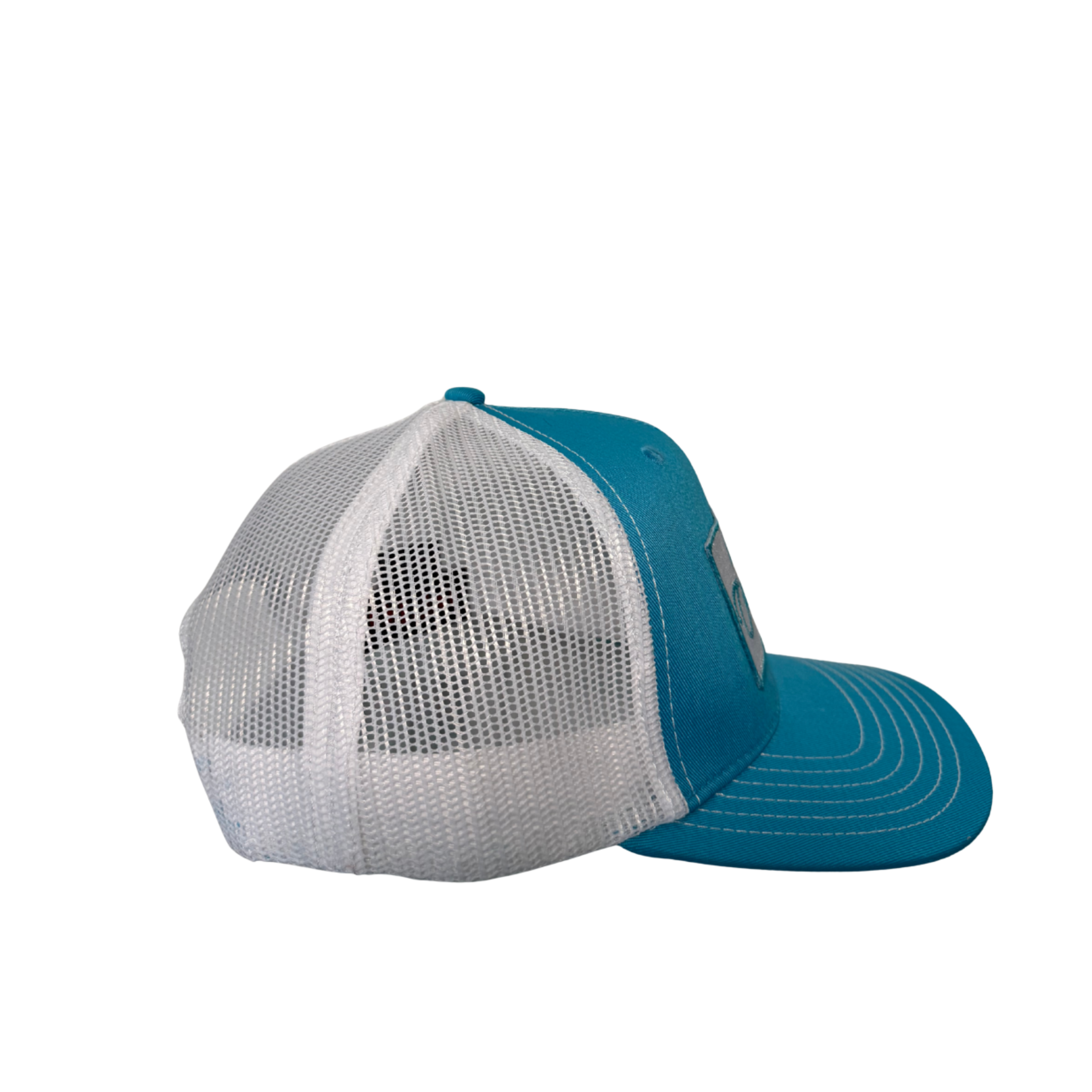 Coastal Cowgirl Trucker Snapback Hat | Aqua