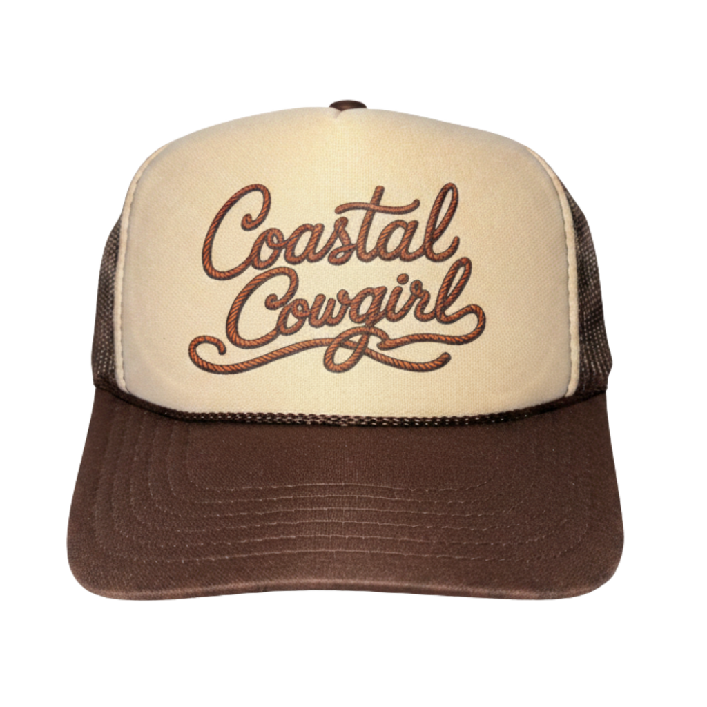 Coastal Cowgirl Foam Trucker Hat