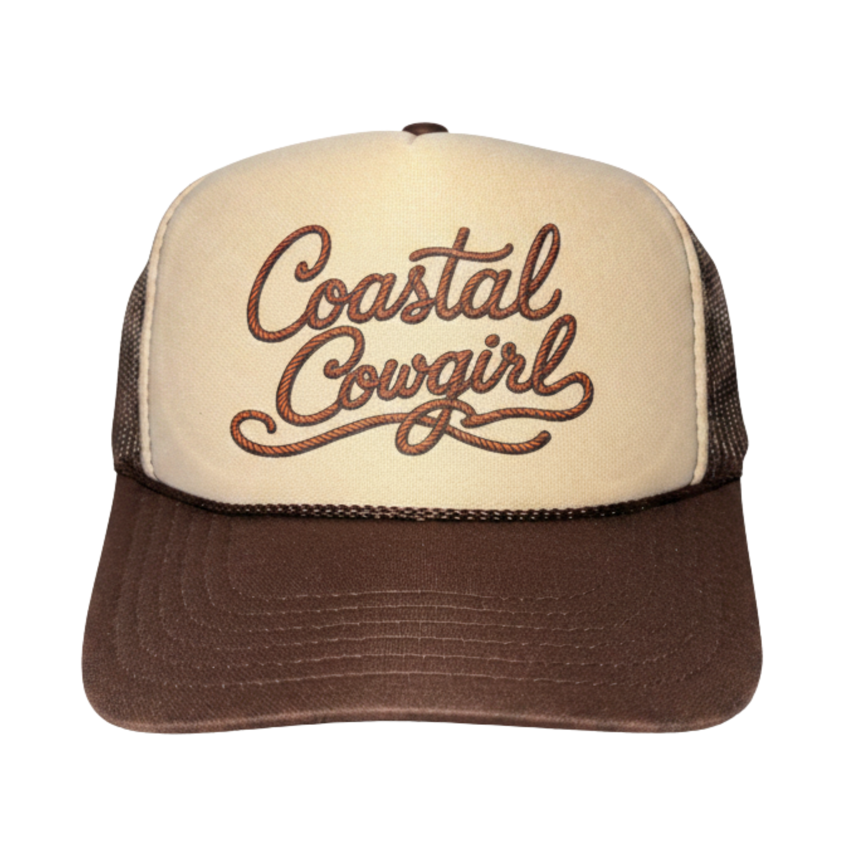 Coastal Cowgirl Foam Trucker Hat
