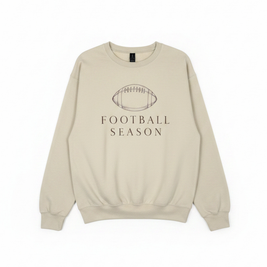 Football Season Crewneck Sweatshirt