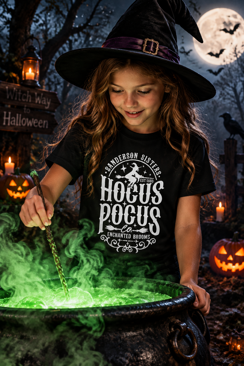 Youth Hocus Pocus Halloween T-Shirt