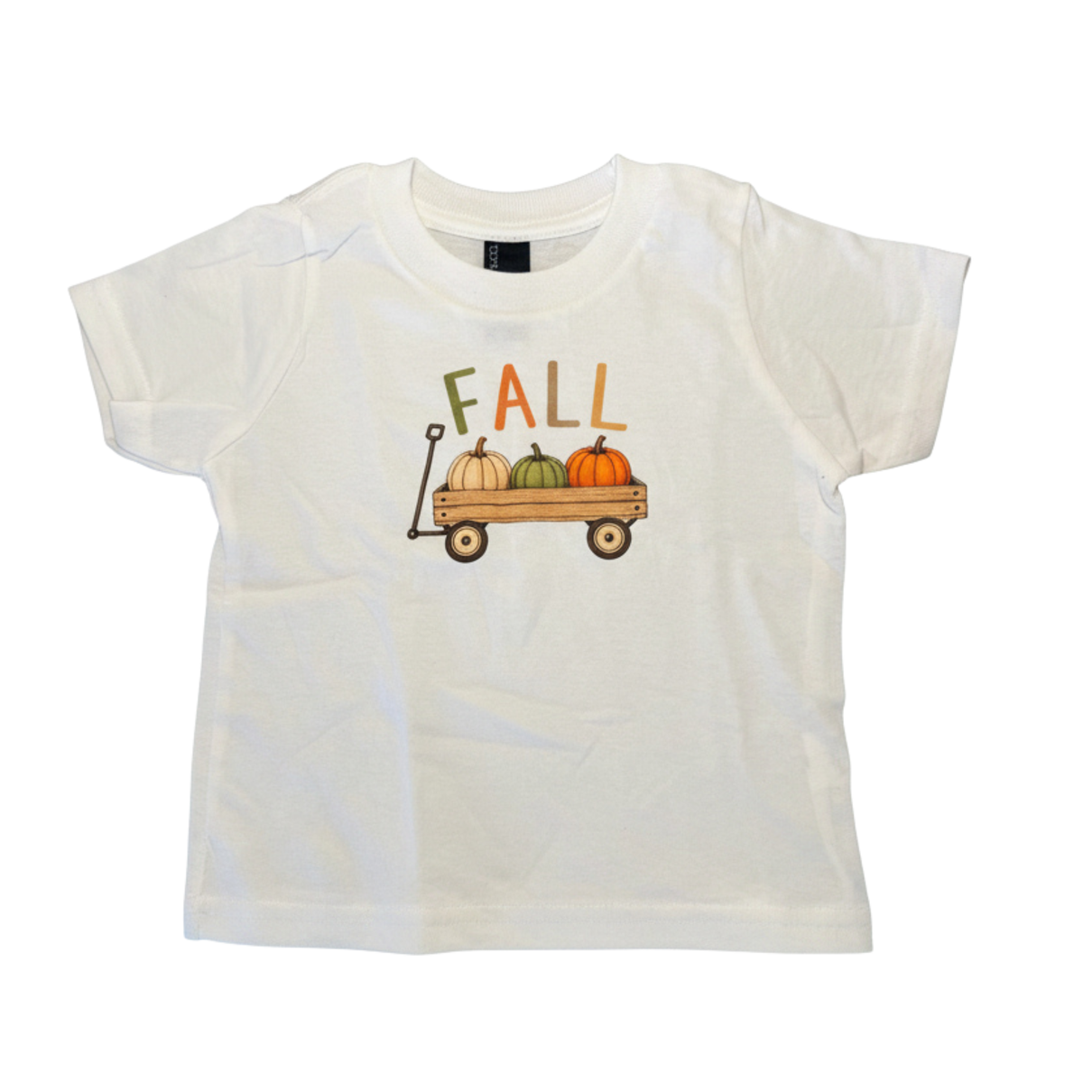 Fall Pumpkin Wagon Infant and Toddler T-Shirt