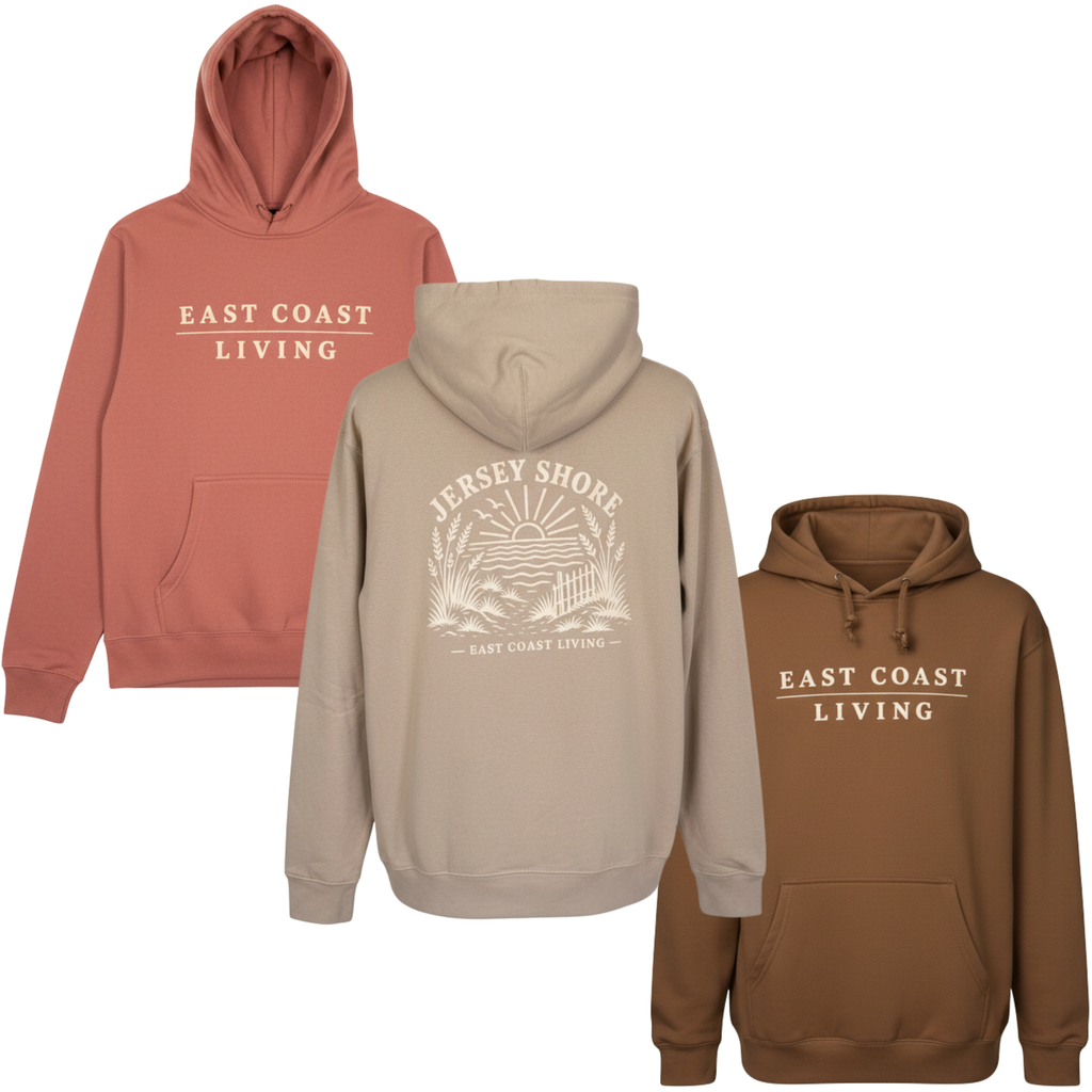 Jersey Shore East Coast Living Hoodie