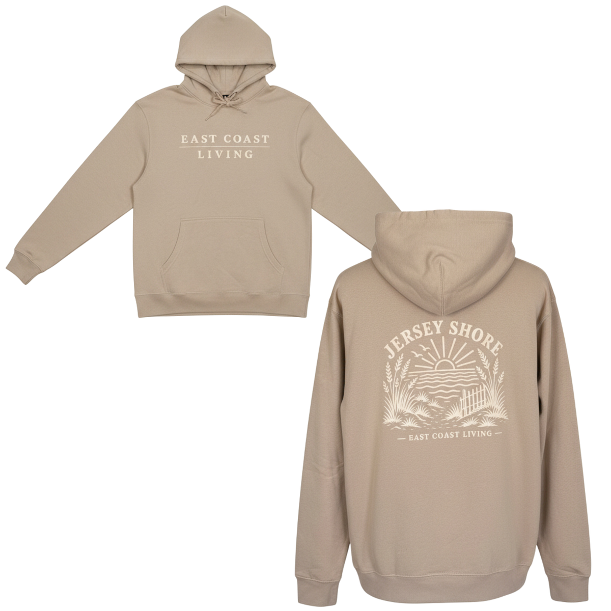 Jersey Shore East Coast Living Hoodie