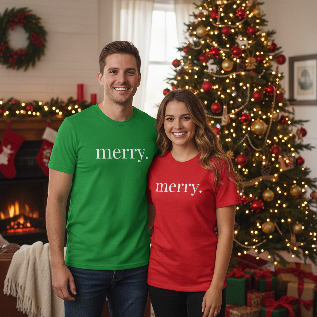Merry. Holiday T-Shirt