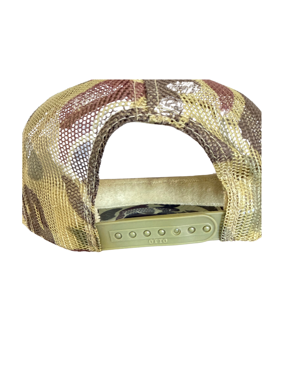 Duck Hunting Dog Leather Patch Rope Hat | Camo