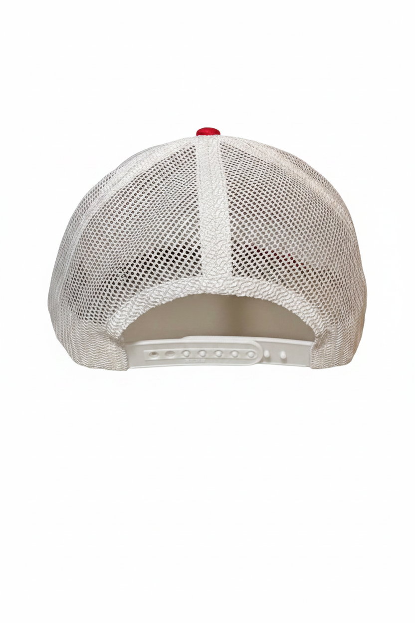 Classic American Flag Embroidered Patch Trucker Hat