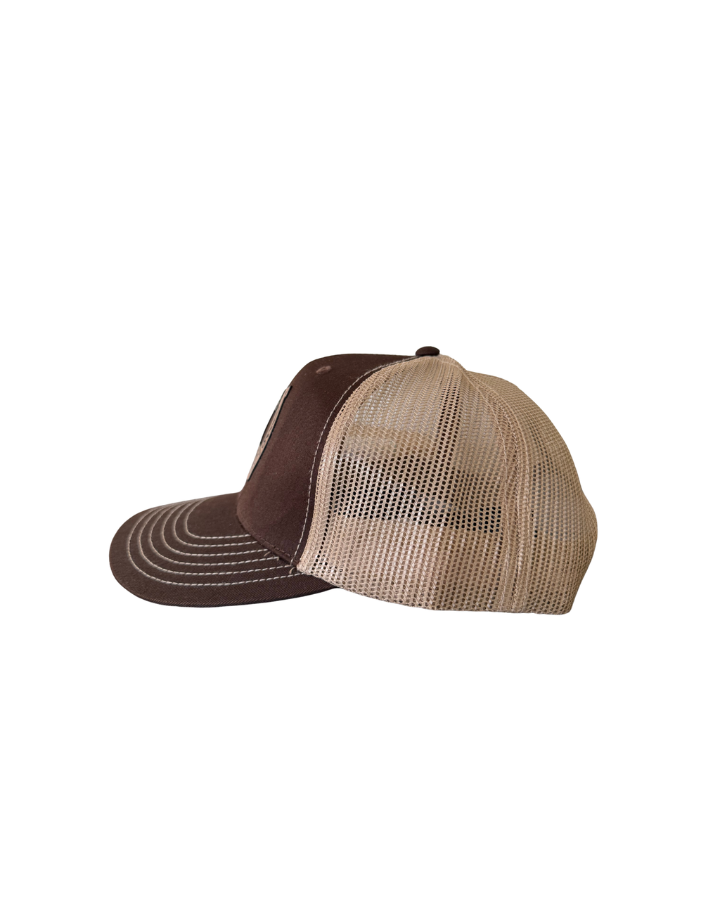 Farm Girl Tough Leather Patch Trucker Hat