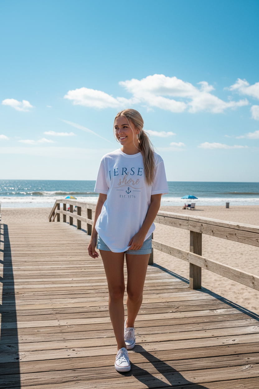 Jersey Shore Coastal Comfort Colors T-Shirt