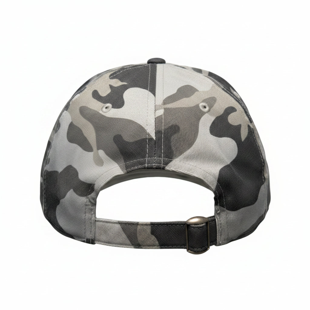 Thin Blue Line Flag Hat | Grey Camo