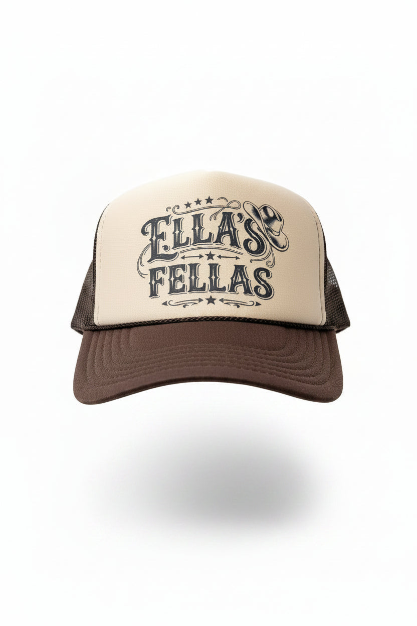 Ella's Fellas Western Trucker Hat