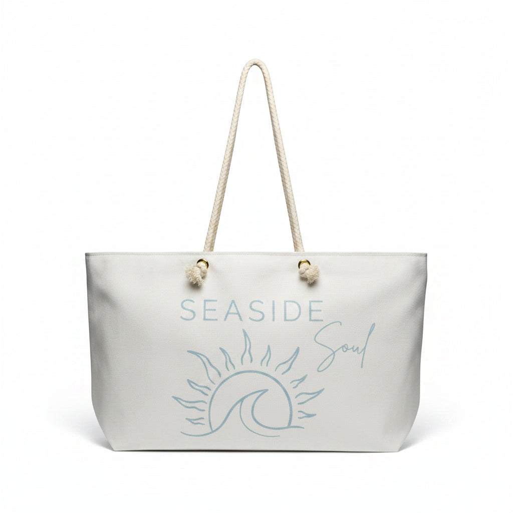 Seaside Soul Weekender Tote Bag | Coastal Beach Bag