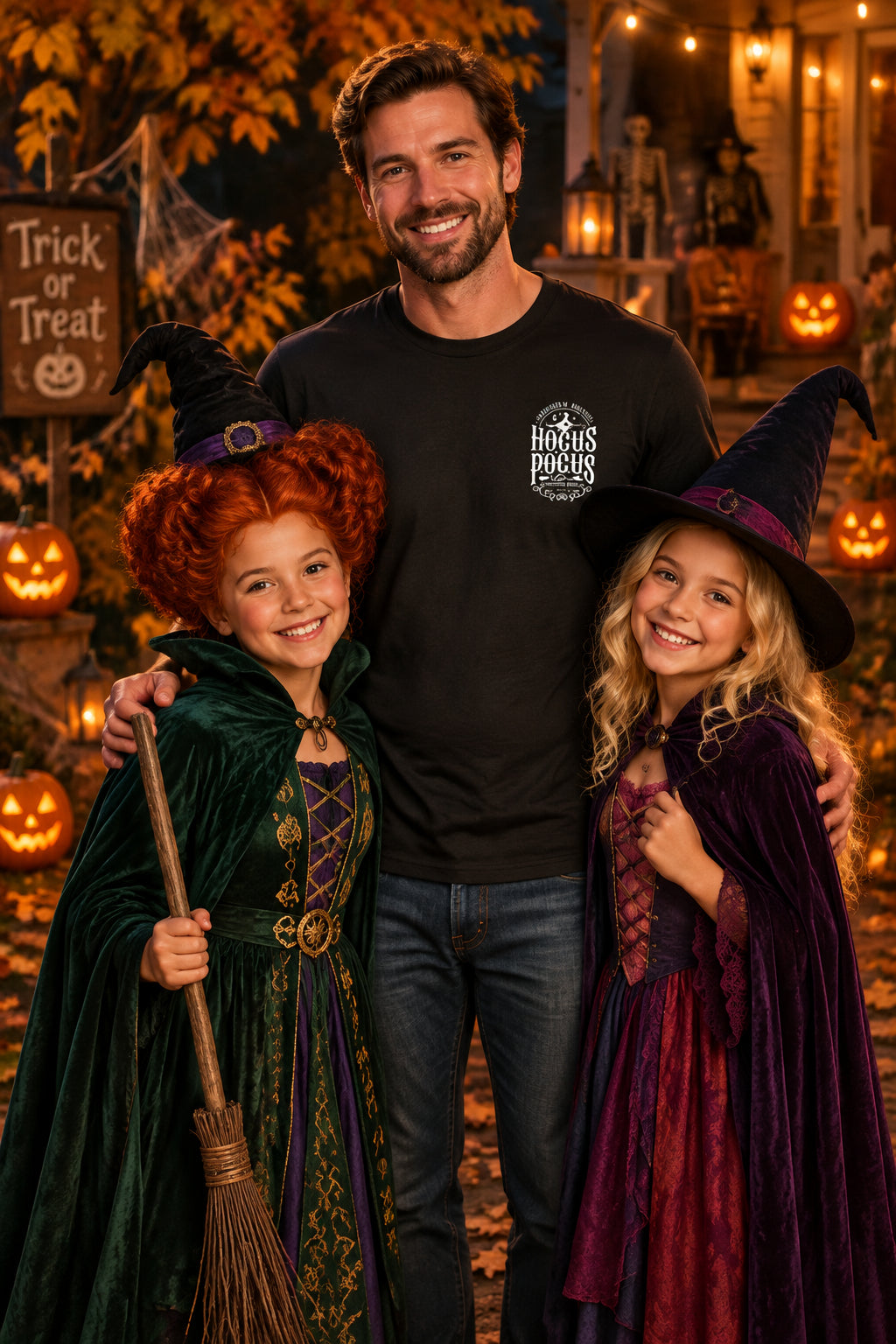 Sanderson Sisters Hocus Pocus T-Shirt | Black