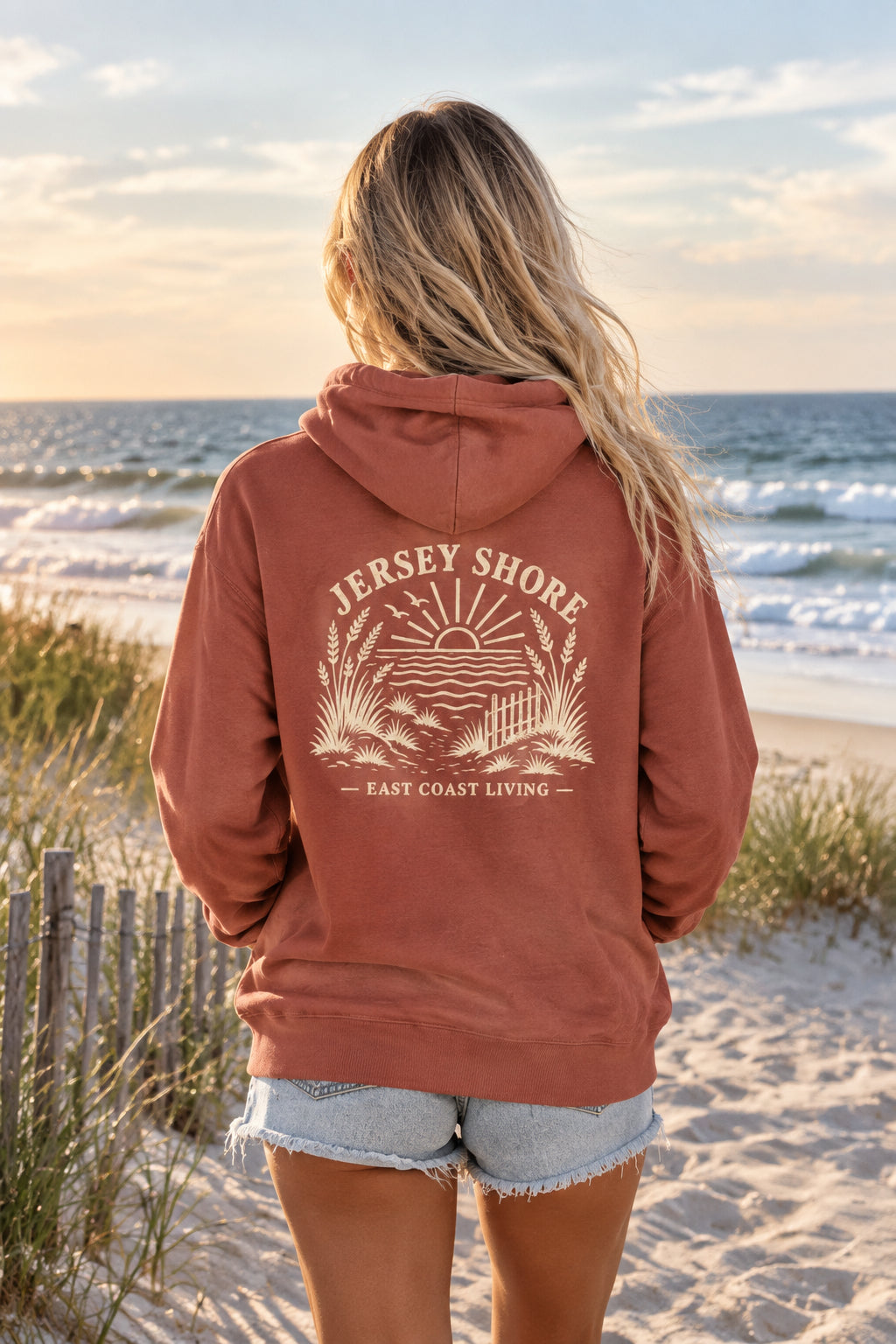 Jersey Shore East Coast Living Hoodie