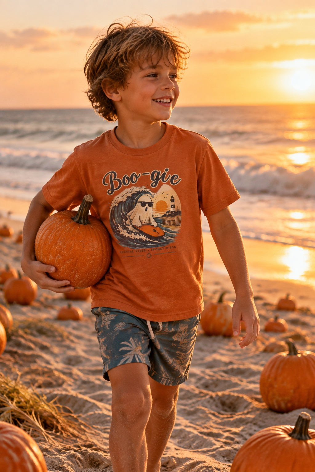 Youth Boo-gie Board Ghost T-Shirt