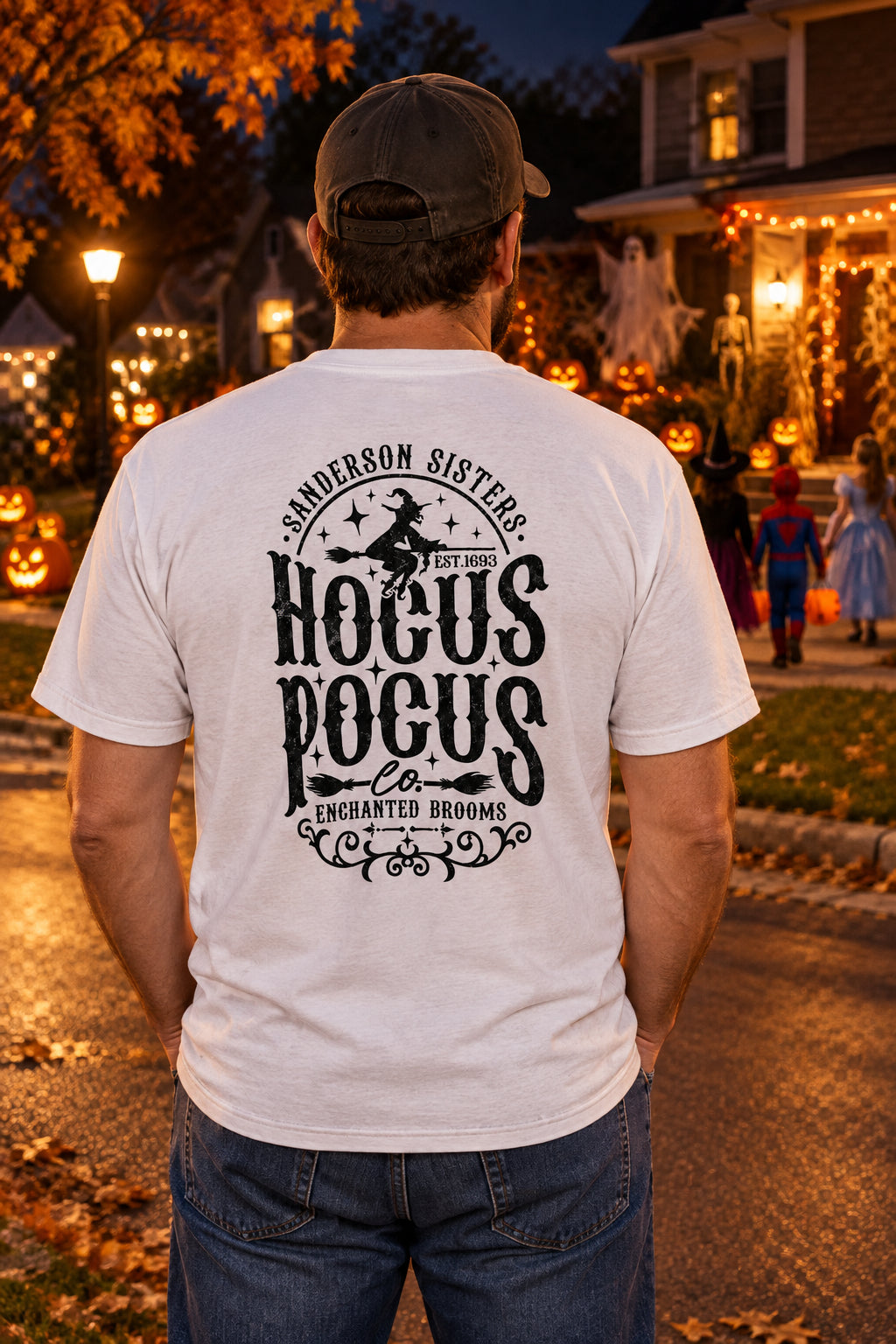 Sanderson Sisters Hocus Pocus T-Shirt | White