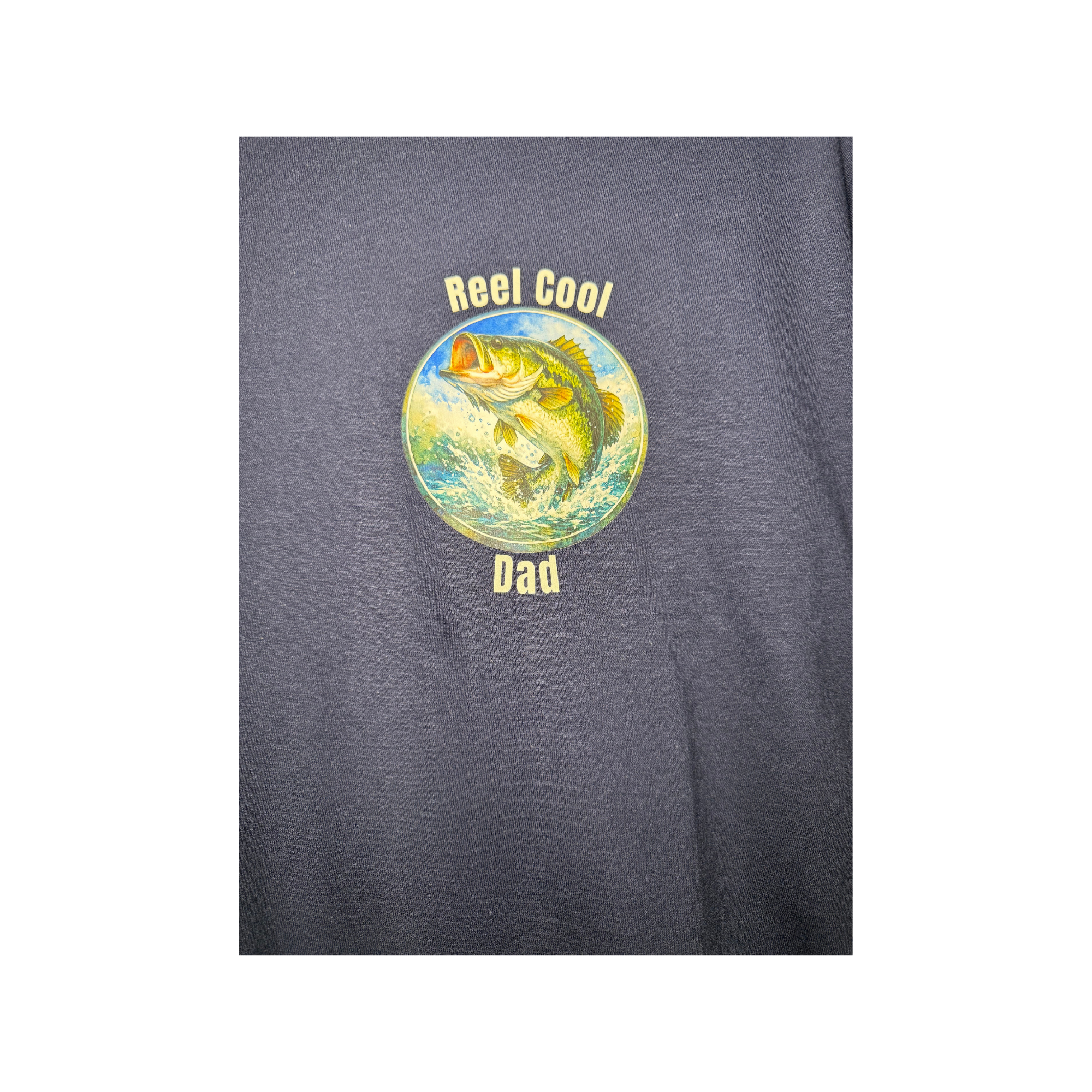Reel Cool Dad Fishing Graphic T-Shirt | Father's Day T-Shirt